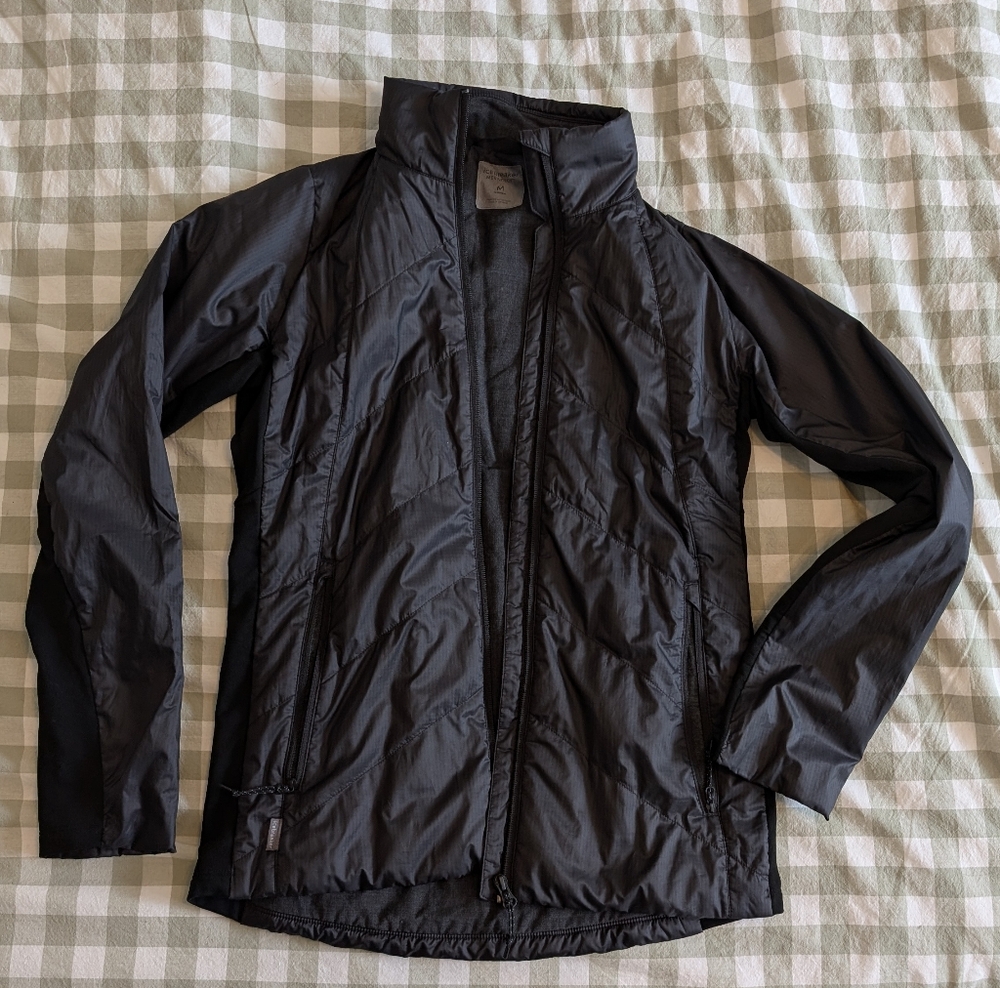 Icebreaker MerinoLoft Helix Black Jacket